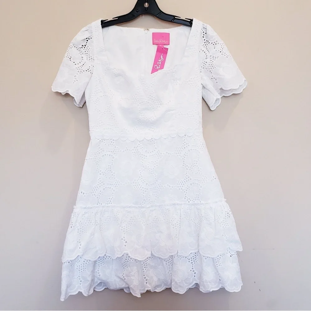 Lily Pulitzer Restor White Booni Dress - Picture 5 of 10
